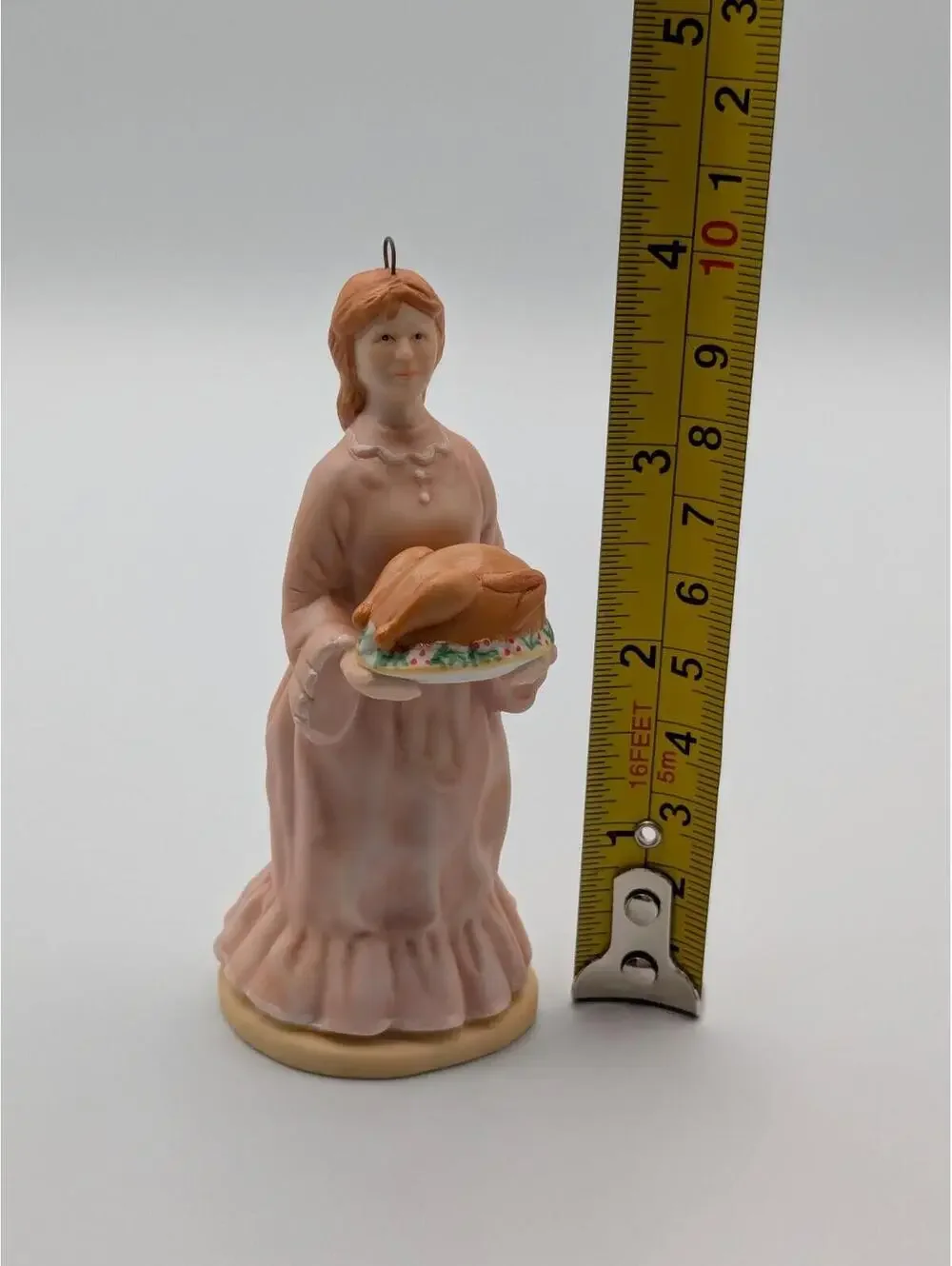 Hallmark Keepsake Mrs. Cratchit 1991 Porcelain, Dickens' A Christmas Carol